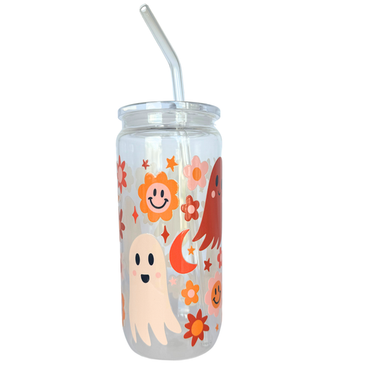 Cute Ghosts 600ml (20oz) Can Cup