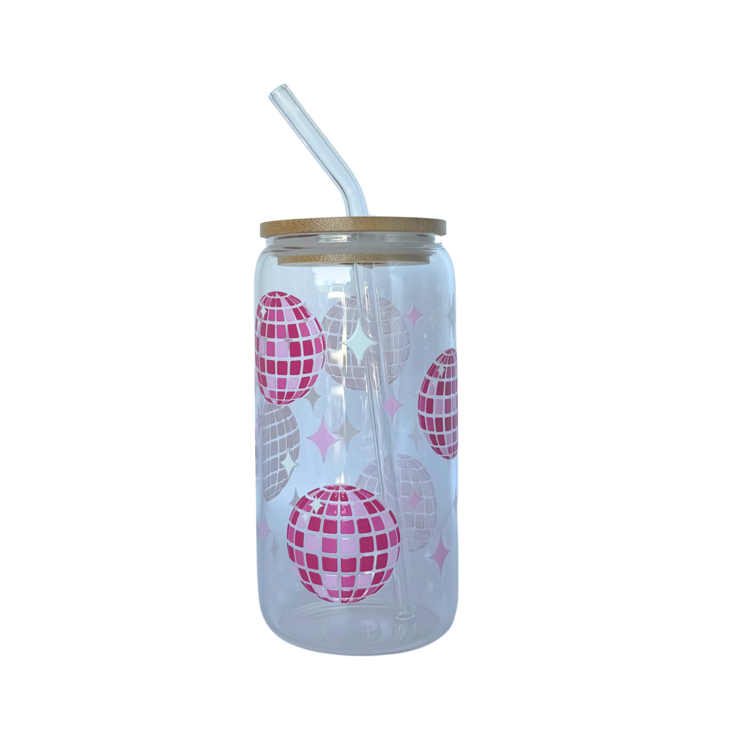 Disco Balls 470ml (16oz) Can Cup