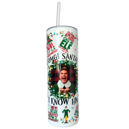 Buddy Christmas 600ml Insulated Tumbler