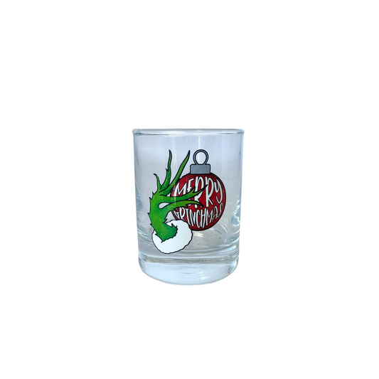 Green Christmas 5 Shot Glass 65ml