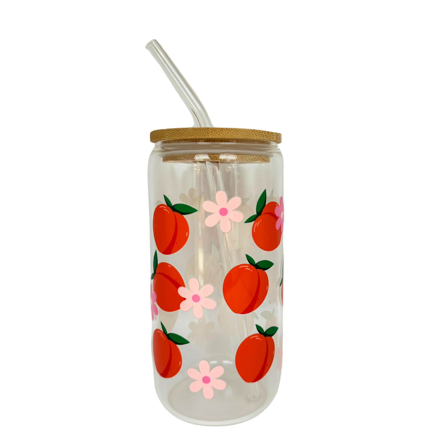 Peaches (16oz) Can Cup