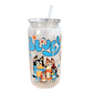 Blue Dog Acrylic 500ml (16oz) Can Cup