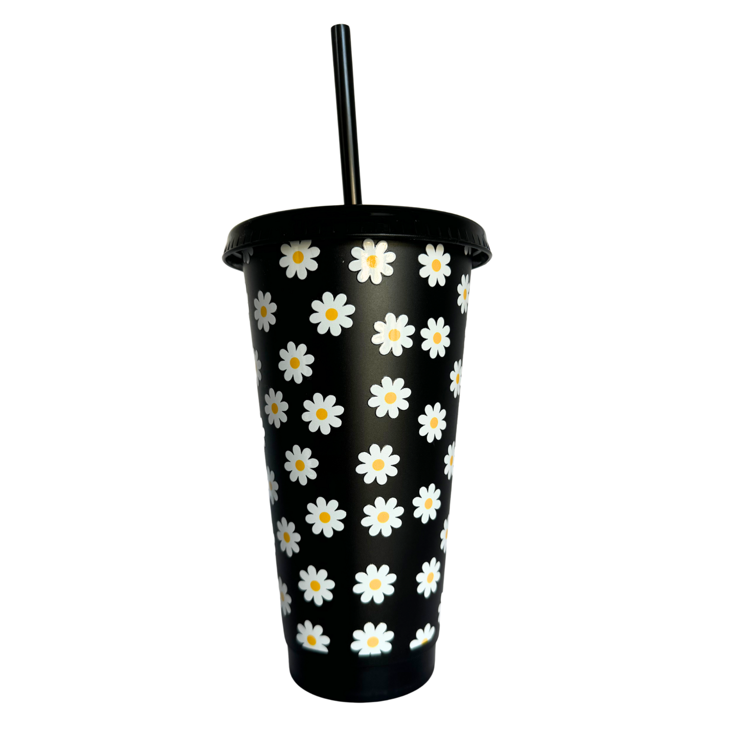 Daisy Black 700ml Plastic Tumbler