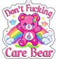 Don't Fucking Care Bear Car Air Freshener